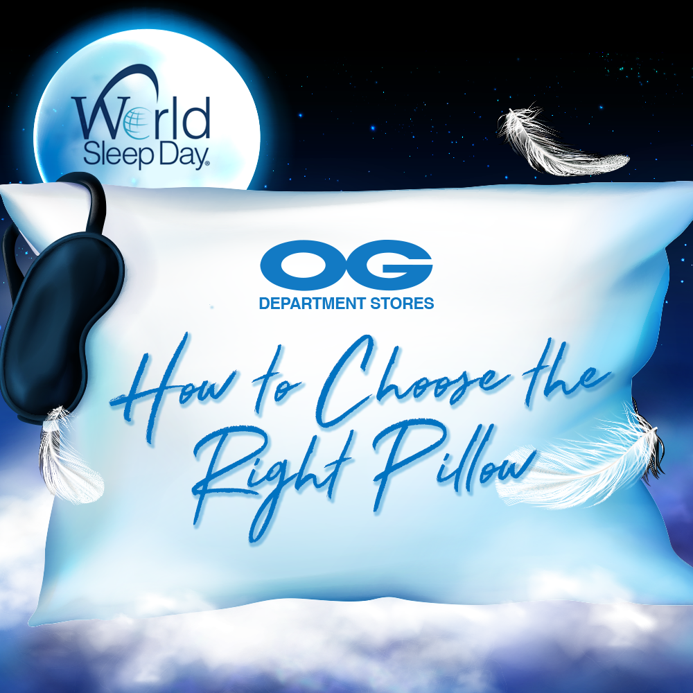 Choose the Right Pillow for Healthy Posture & Spine Alignment OG