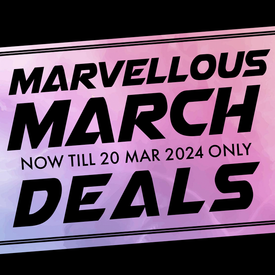 ❤️ Marvellous March Deals ❤️ Much More Savings & Shopping Fun!