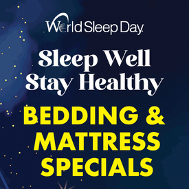 Sleep Well for a Healthier You! 😴 Up to 70% + 20% OFF Quality Bedding & Mattresses