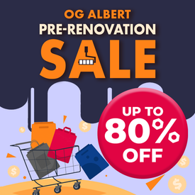 More MUST-BUYS at OGA Pre-Renovation Sale 🔥 Hurry while stocks last!