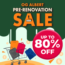 OGA Pre-Renovation SALE 💥 Blockbuster Buys Starting from $15!