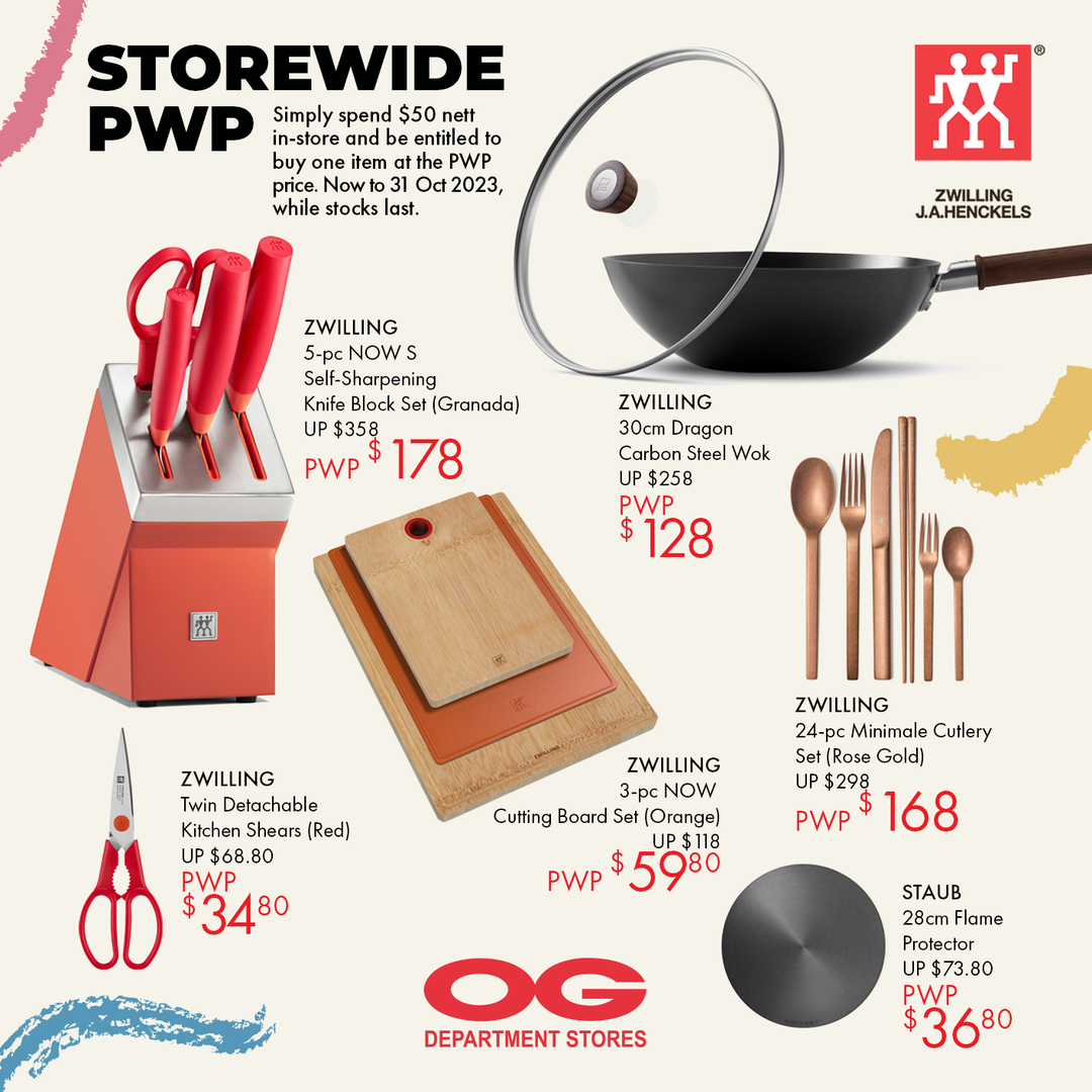 Storewide PWP with ZWILLING J.A.HENCKELS