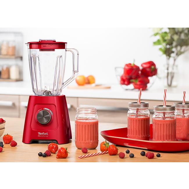 Tefal Blender Blendforce 2 Plastic RED 600W (BL4255)
