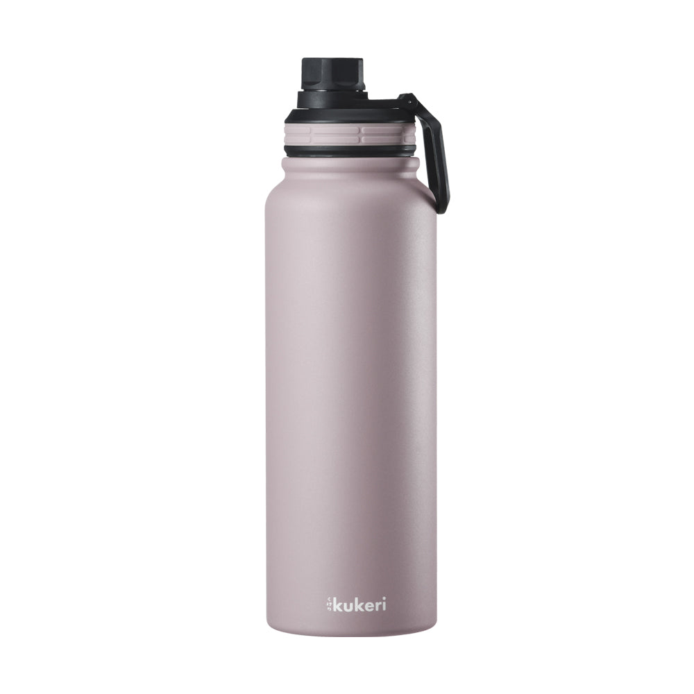 Kukeri 1000ml Vacuum Sport Bottle - Light Grey