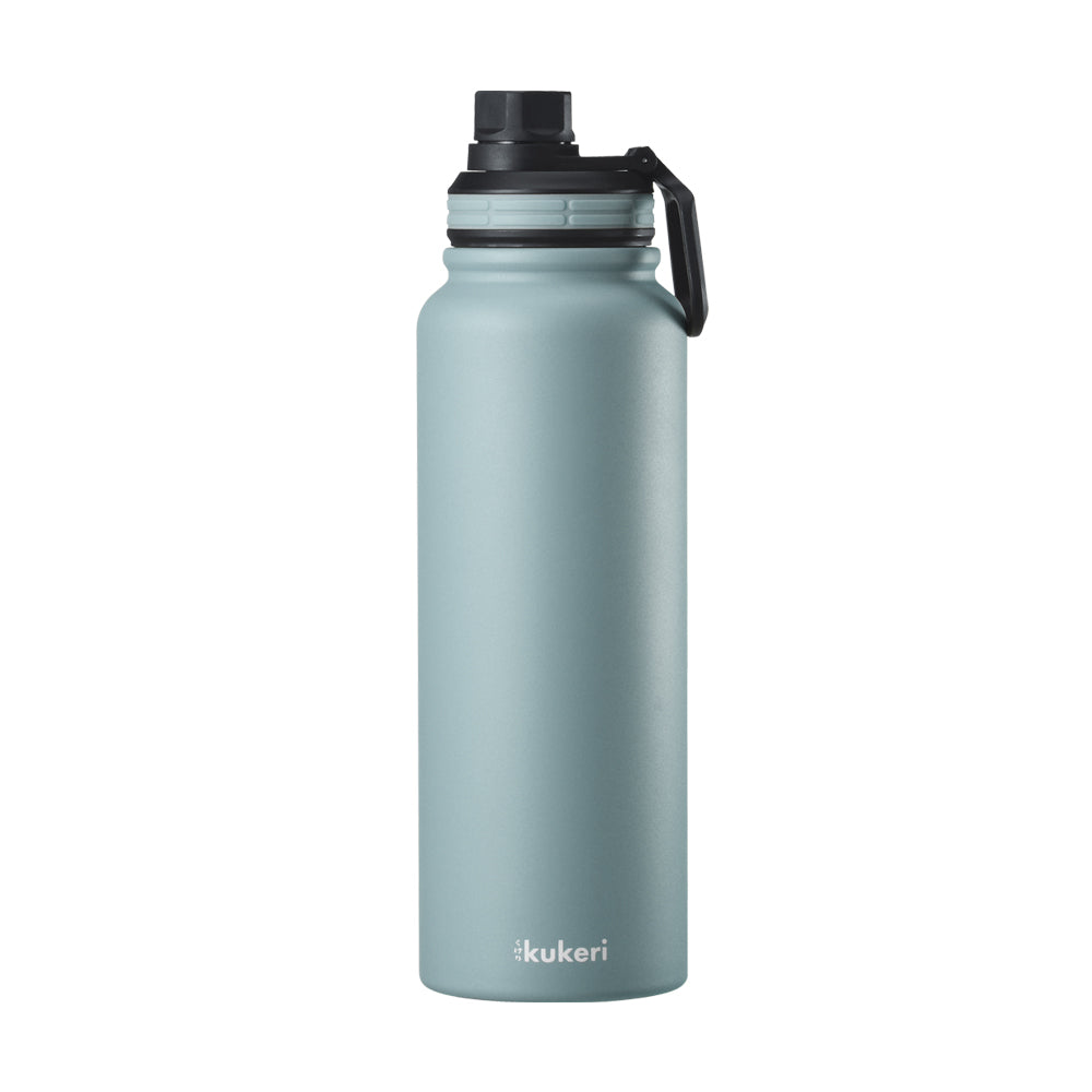 Kukeri 1000ml Vacuum Sport Bottle - Stone Blue