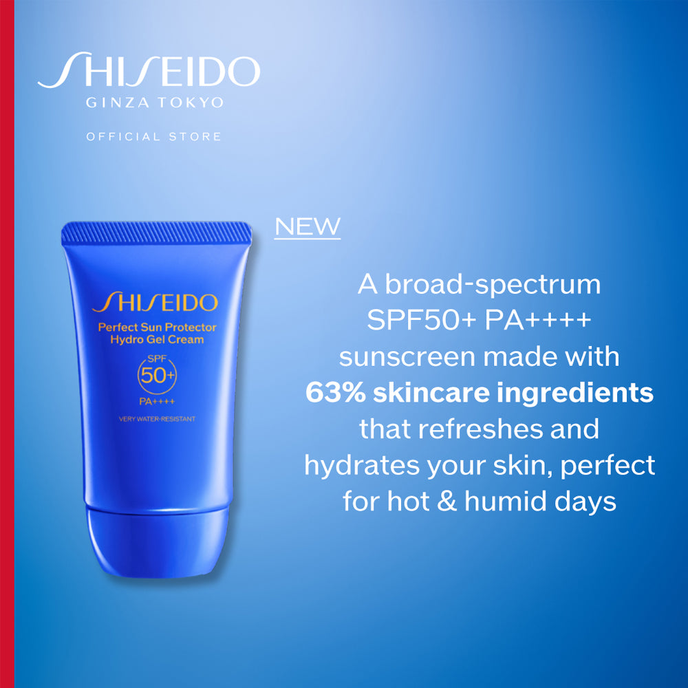 SHISEIDO Global SunCare Perfect Sun Protector Hydro Gel Cream 50ml