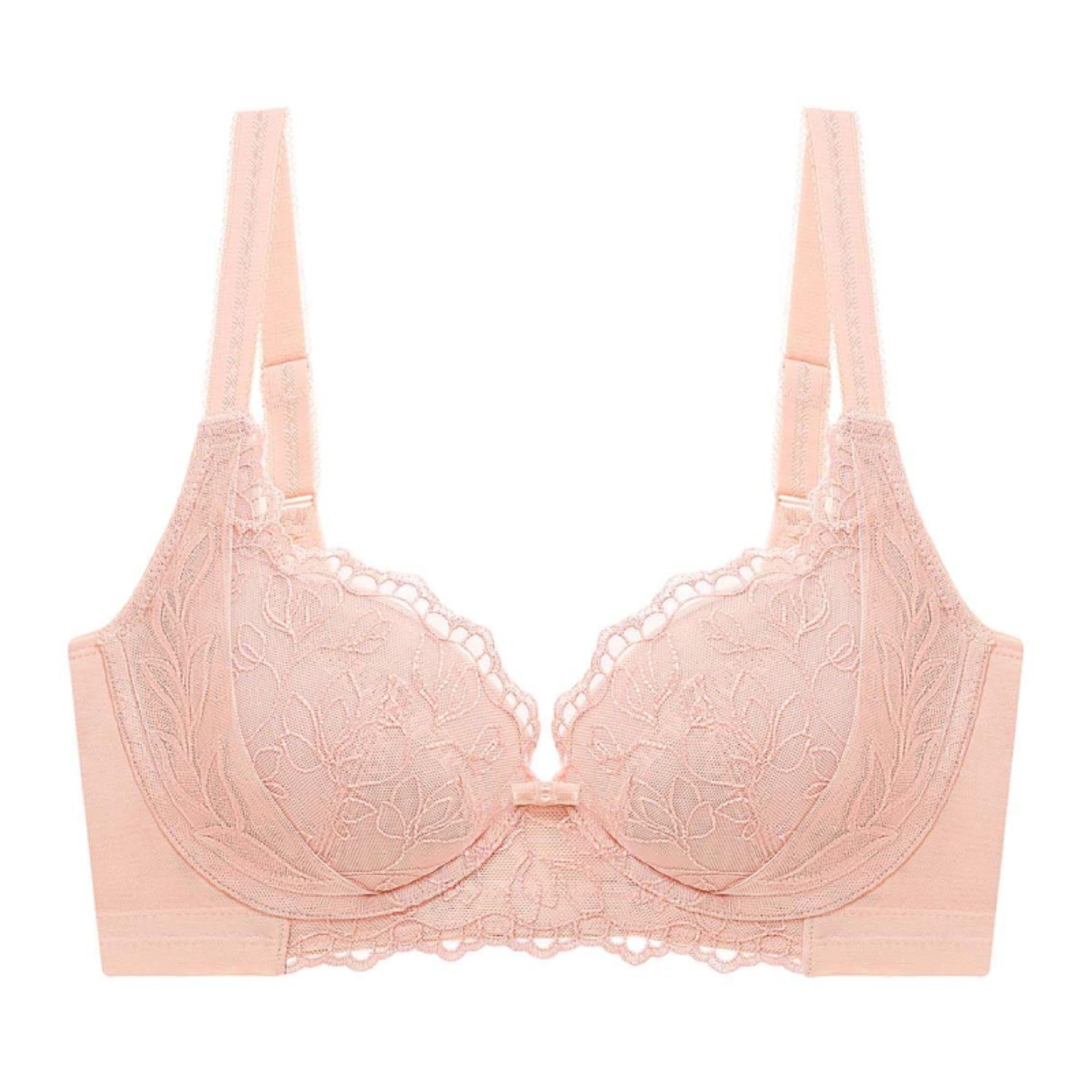 Triumph Sculpt Leaf Wired Padded Bra Fig Pink