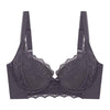 Triumph Sculpt Leaf Wired Padded Bra Graphite