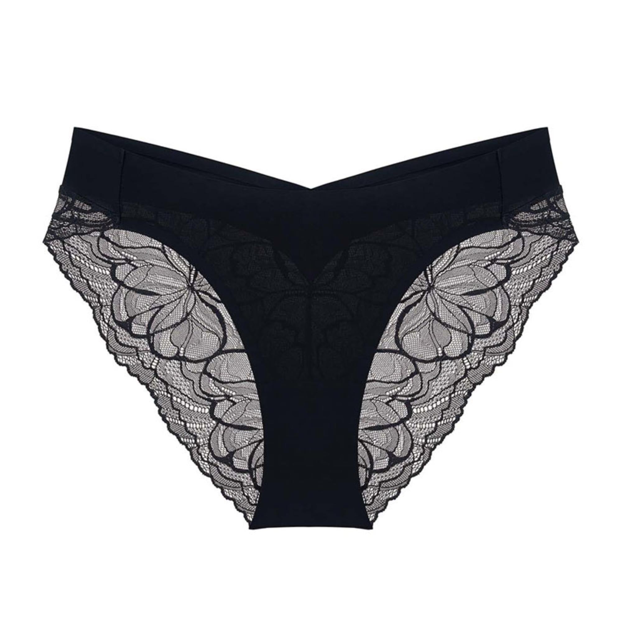 Triumph Body Make Up Illusion Lace High Leg Brief Black
