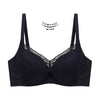 Triumph Body Make Up Illusion Lace Wired Half Cup Padded Bra Black