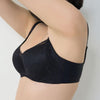 Triumph Body Make Up Illusion Lace Wired Half Cup Padded Bra Black
