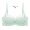 Triumph Body Make Up Illusion Lace Wired Half Cup Padded Bra Forest Frost