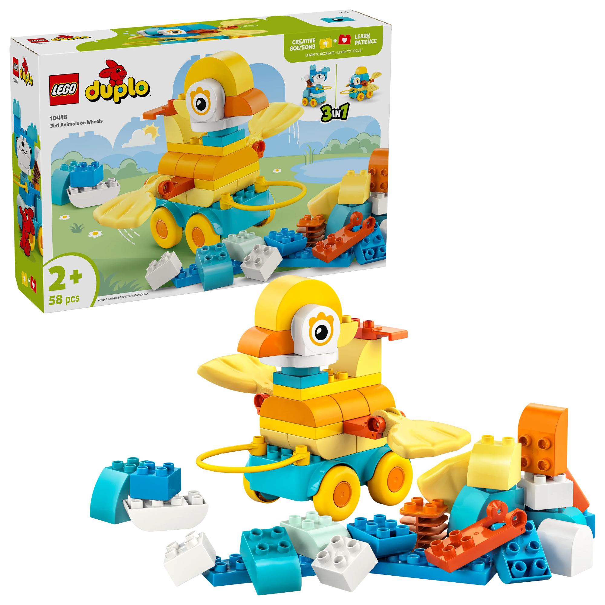 LEGO DUPLO Town: 3in1 Animals on Wheels (10448)