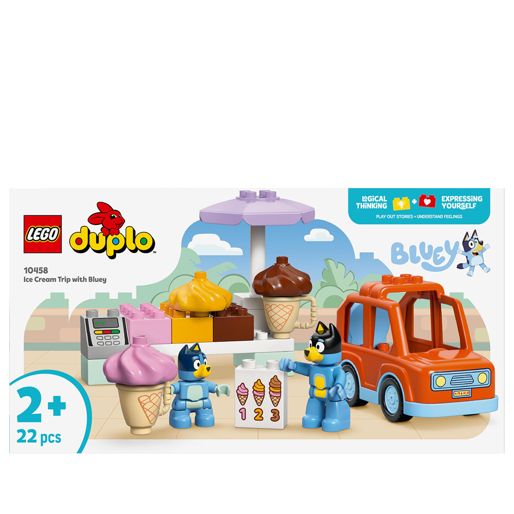 LEGO Duplo Bluey: Ice Cream Trip with Bluey (10458)