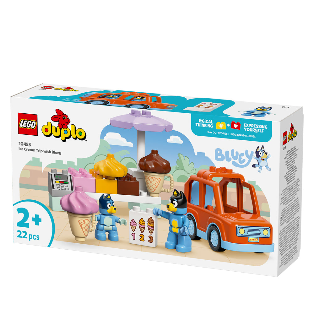 LEGO Duplo Bluey: Ice Cream Trip with Bluey (10458)