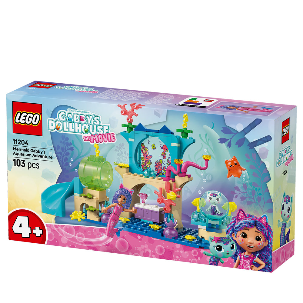 LEGO Gabby's Dollhouse: Mermaid Gabby's Aquarium Adventure (11204)