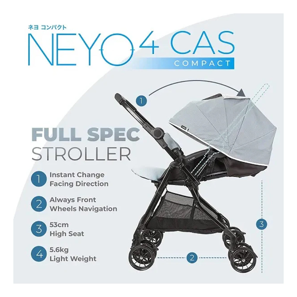 Neyo Compact Cas Stroller + FREE Joy Kid Booster Seat
