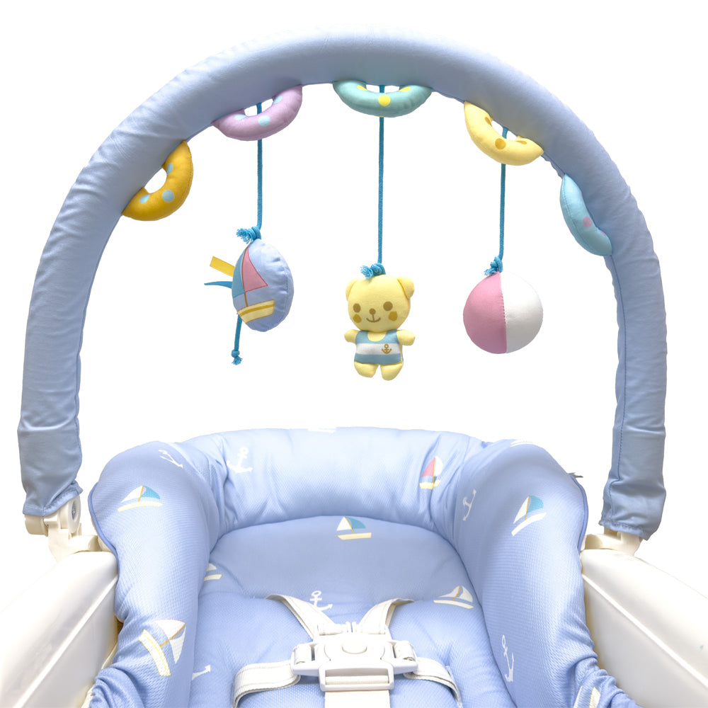 Combi Joy Marine Parenting Station (Blue) + Free Combi Chair