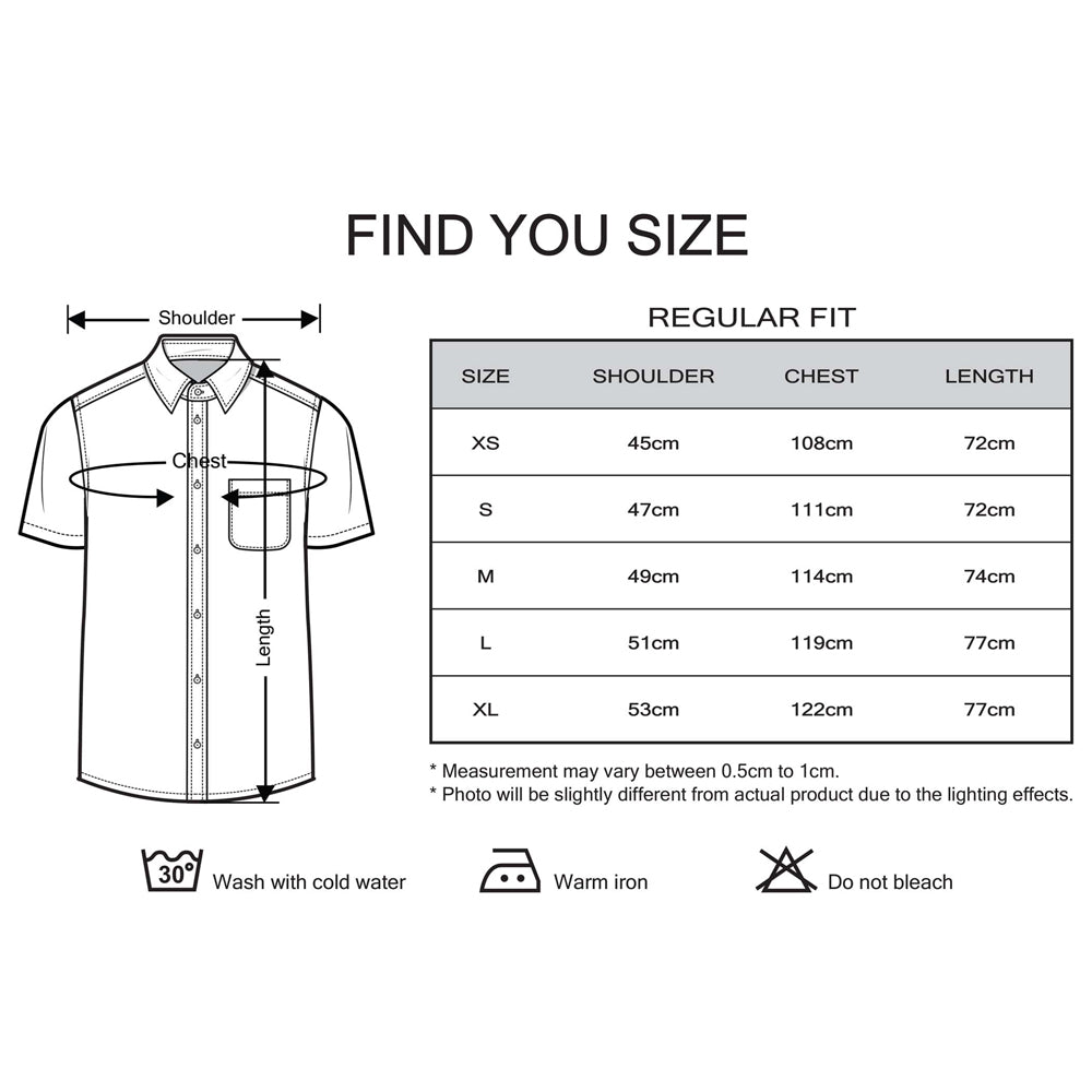 Crocodile Short-Sleeved Shirt - Blue Fish