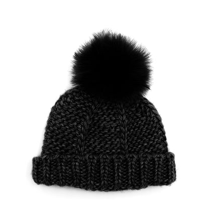 Travel Essentials Wool Mixed Hat - Black