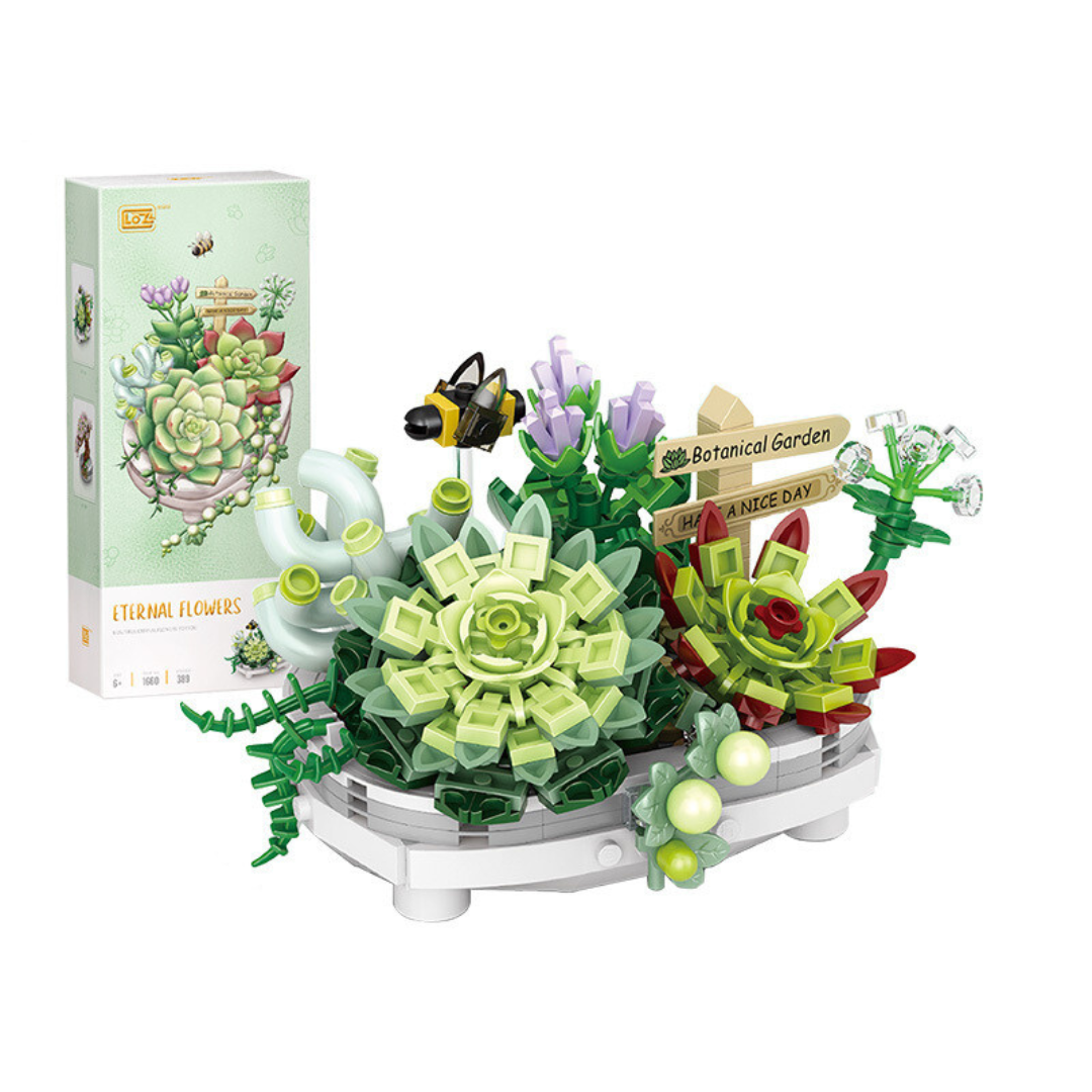 Online Exclusive] LOZ Eternal Flowers Mini Building Block 1660