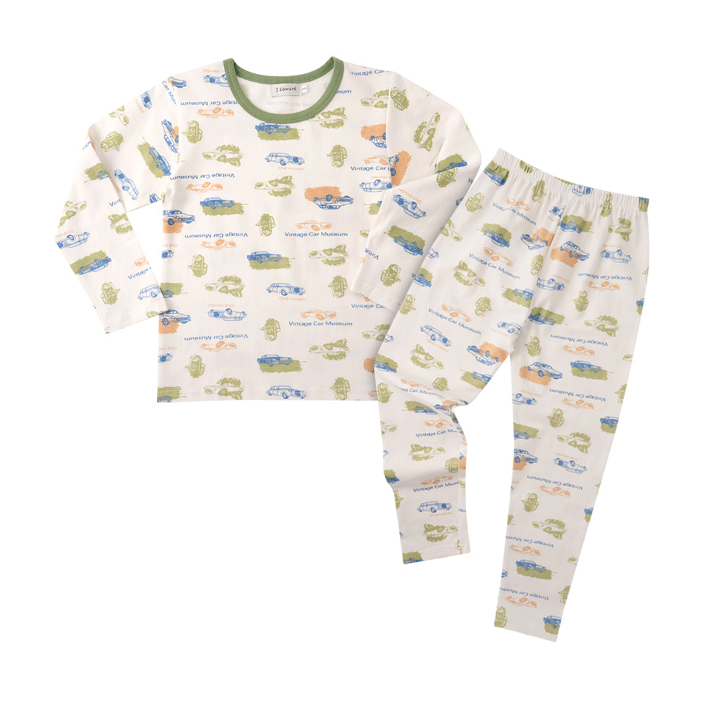 Kids Cotton Sleepwear - Car
