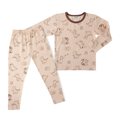 J. Edward Kids Cotton Sleepwear - Dino