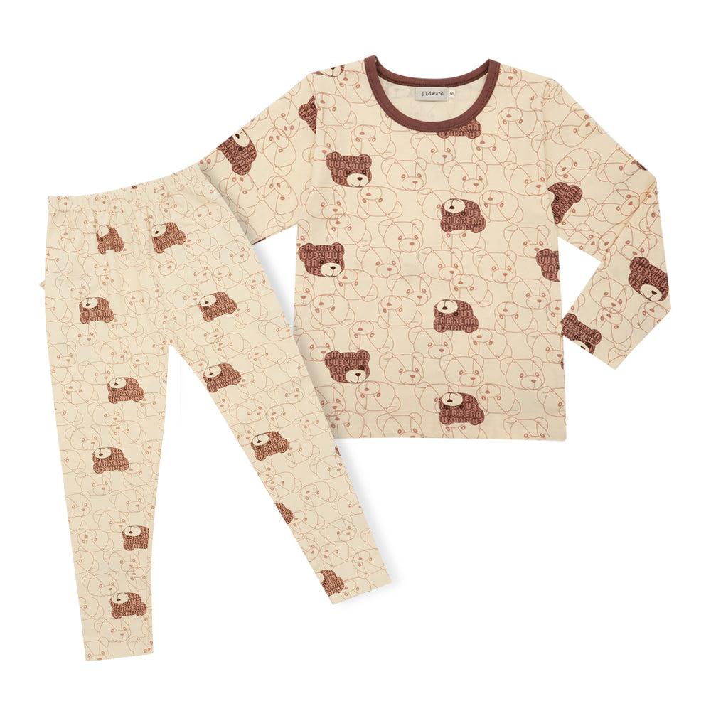 J.Edward Kids Cotton Sleepwear - Bear