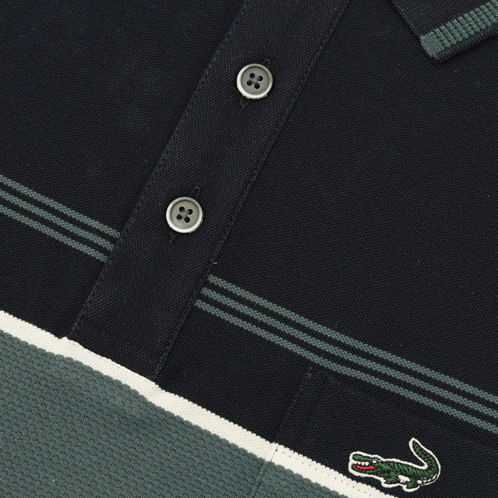 Crocodile Short-Sleeved Polo - Blue
