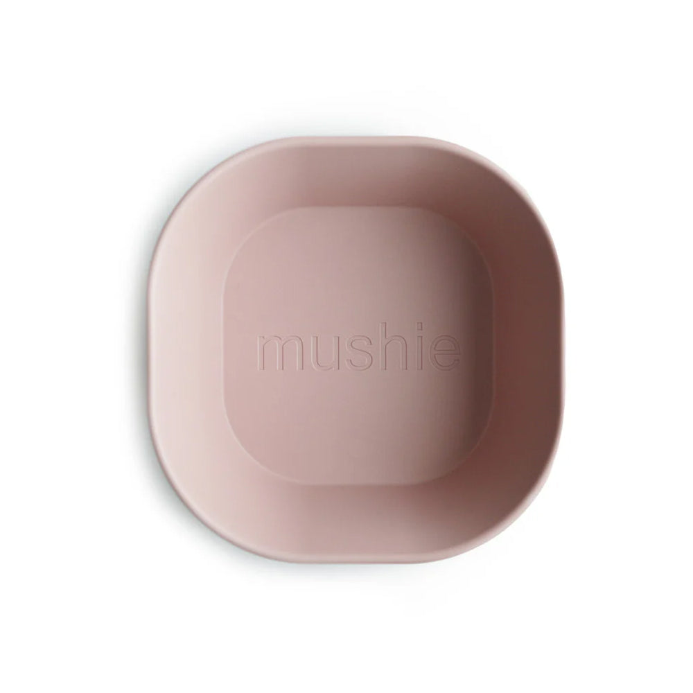 mushie Square Dinner Bowl Set of 2 - Ivory