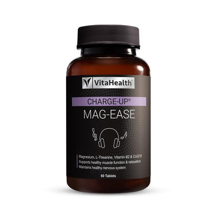 VitaHealth® Charge-Up Mag-Ease 60 Tablets