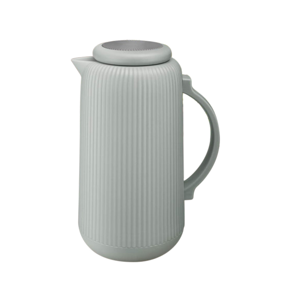 Kukeri 1L Glass Vacuum Insulated Flask - Grey