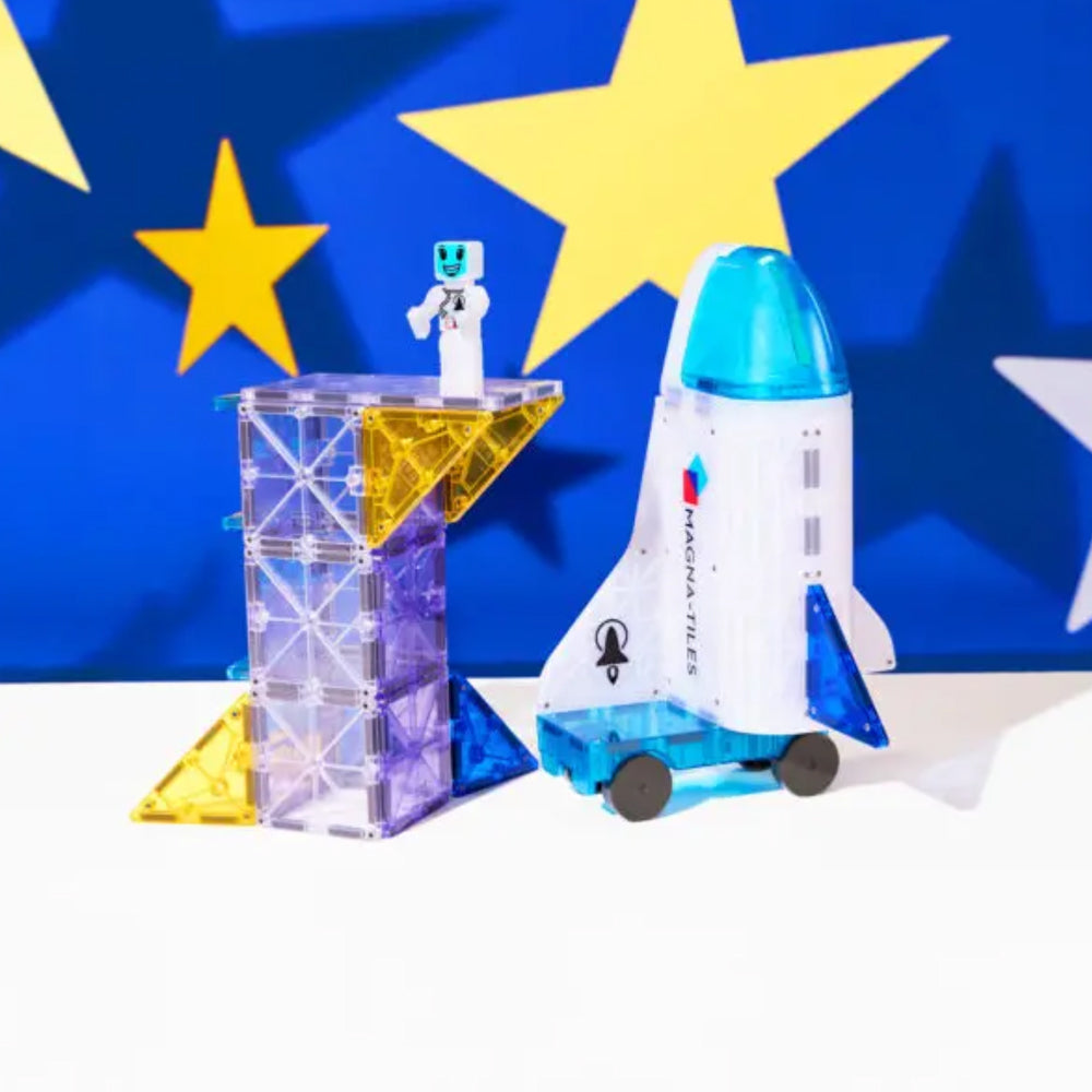 MAGNA-TILES Space + microMAGS 32 Piece Set (242032SP)