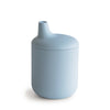 mushie Silicone Sippy Cup - Powder Blue