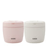 Kukeri Vacuum Insulated Food Carrier Container Jar with Insert and Spoon 970ml - Pink