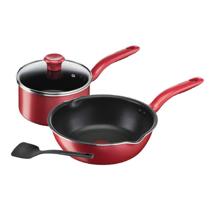 Tefal 4-pc So Chef Induction-Friendly Cookware Set (G135S496)