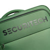 Delsey Paris Securitech Vanguard DY40038 76cm 4 Double Wheels Expandable Cabin Soft Trolley Case Luggage - Green