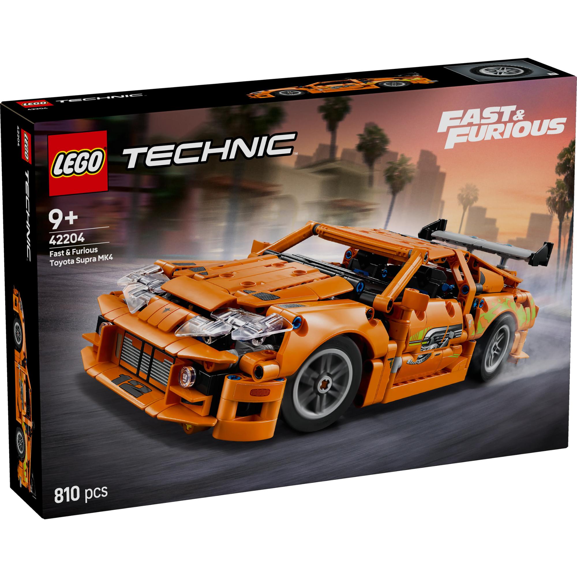 LEGO Technic: Fast and Furious Toyota Supra MK4 (42204)