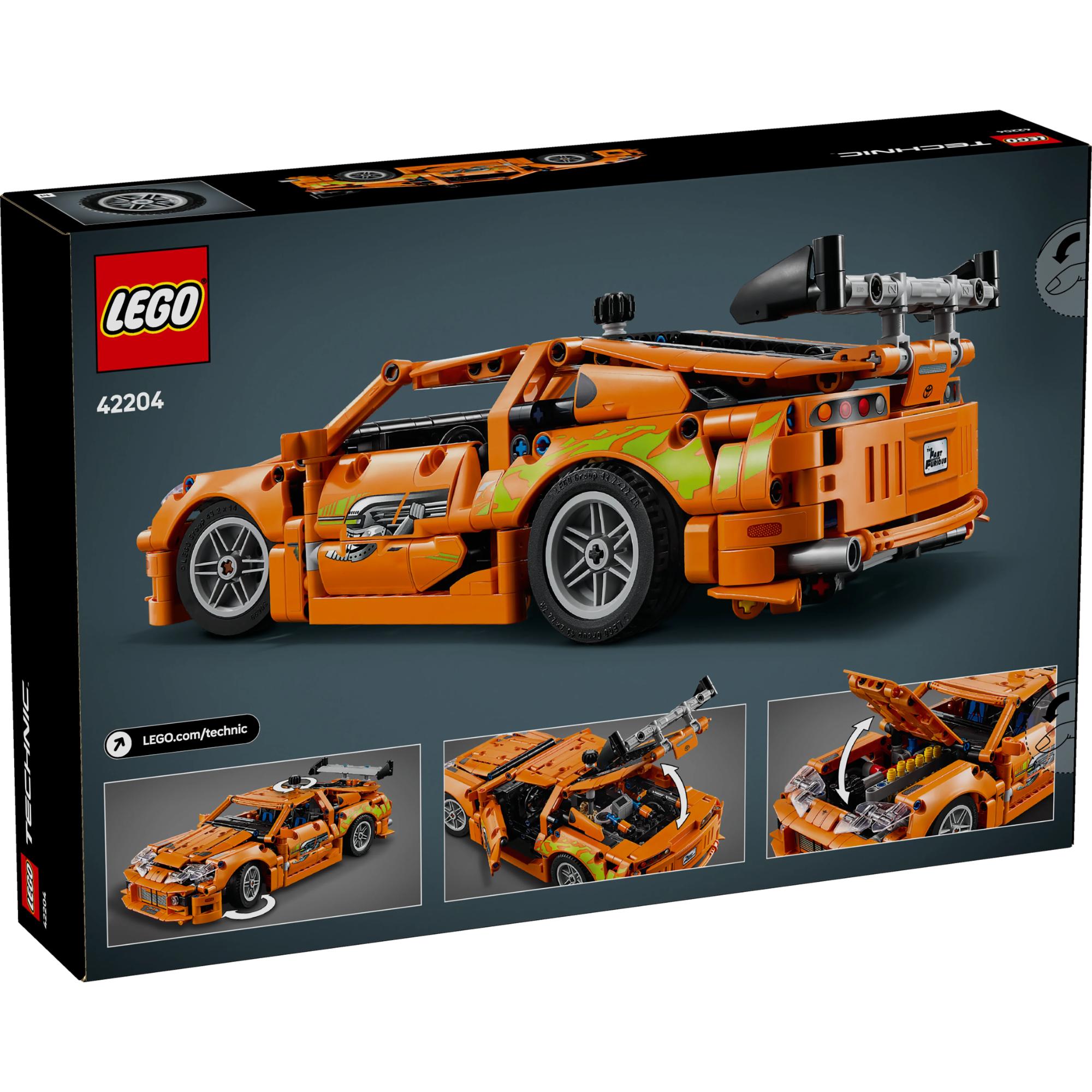 LEGO Technic: Fast and Furious Toyota Supra MK4 (42204)