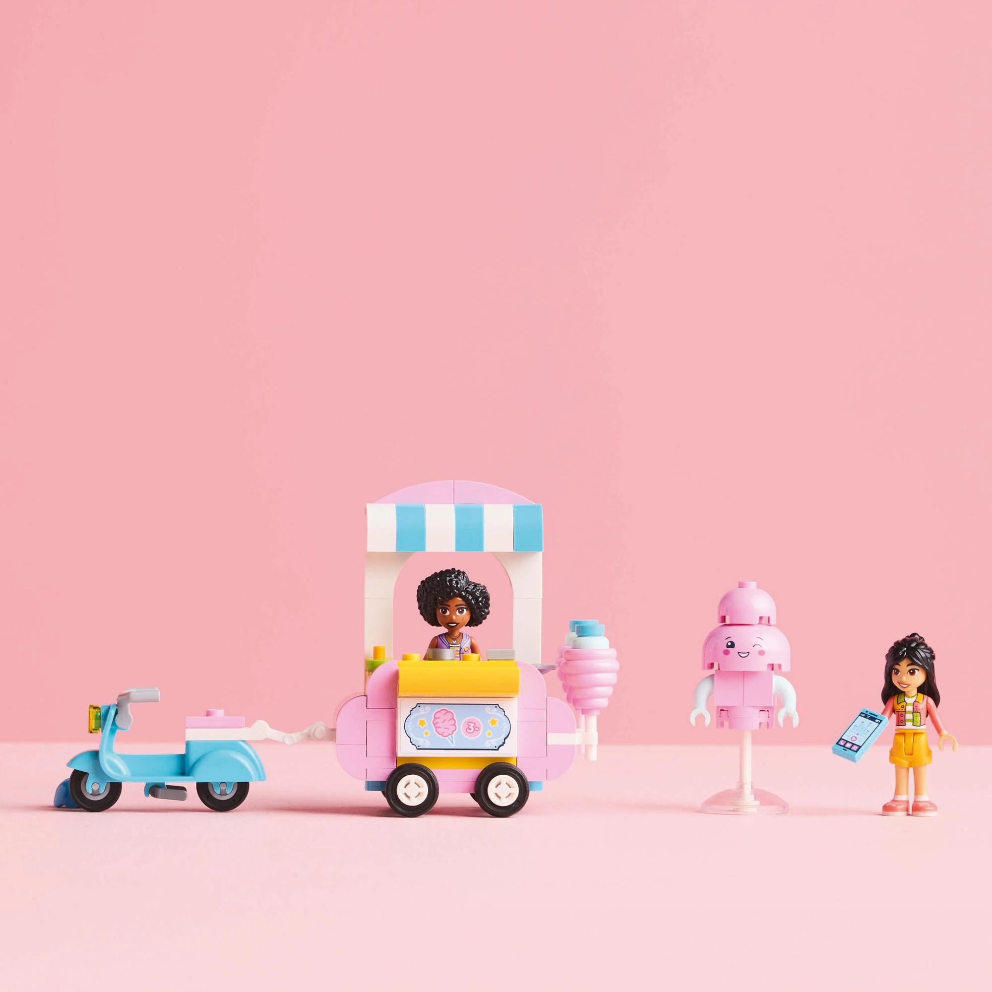 LEGO Friends: Cotton Candy Stand and Scooter (42643)