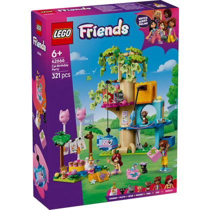LEGO LEGO Friends: Cat Birthday Party & Tree House (42666)