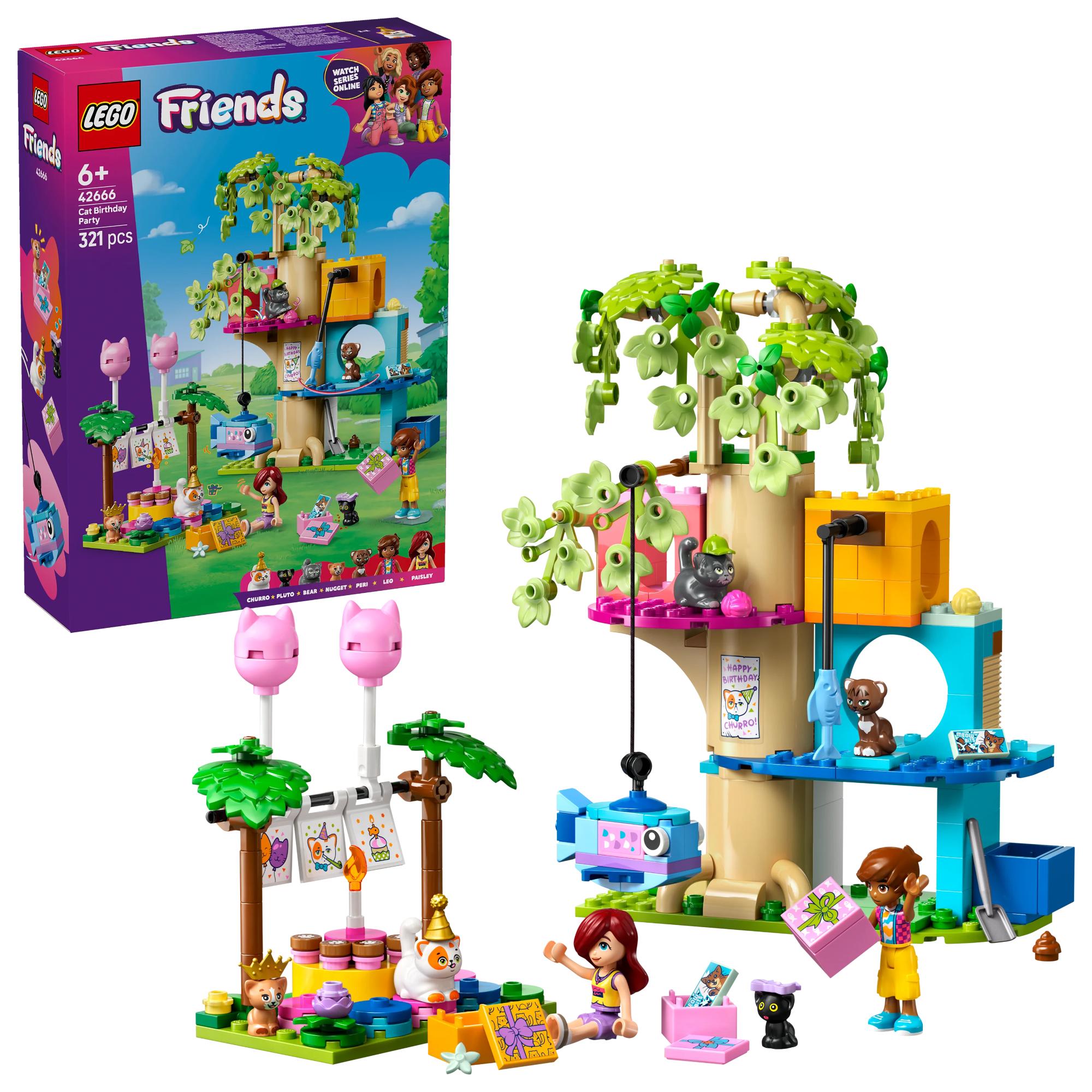 LEGO LEGO Friends: Cat Birthday Party & Tree House (42666)