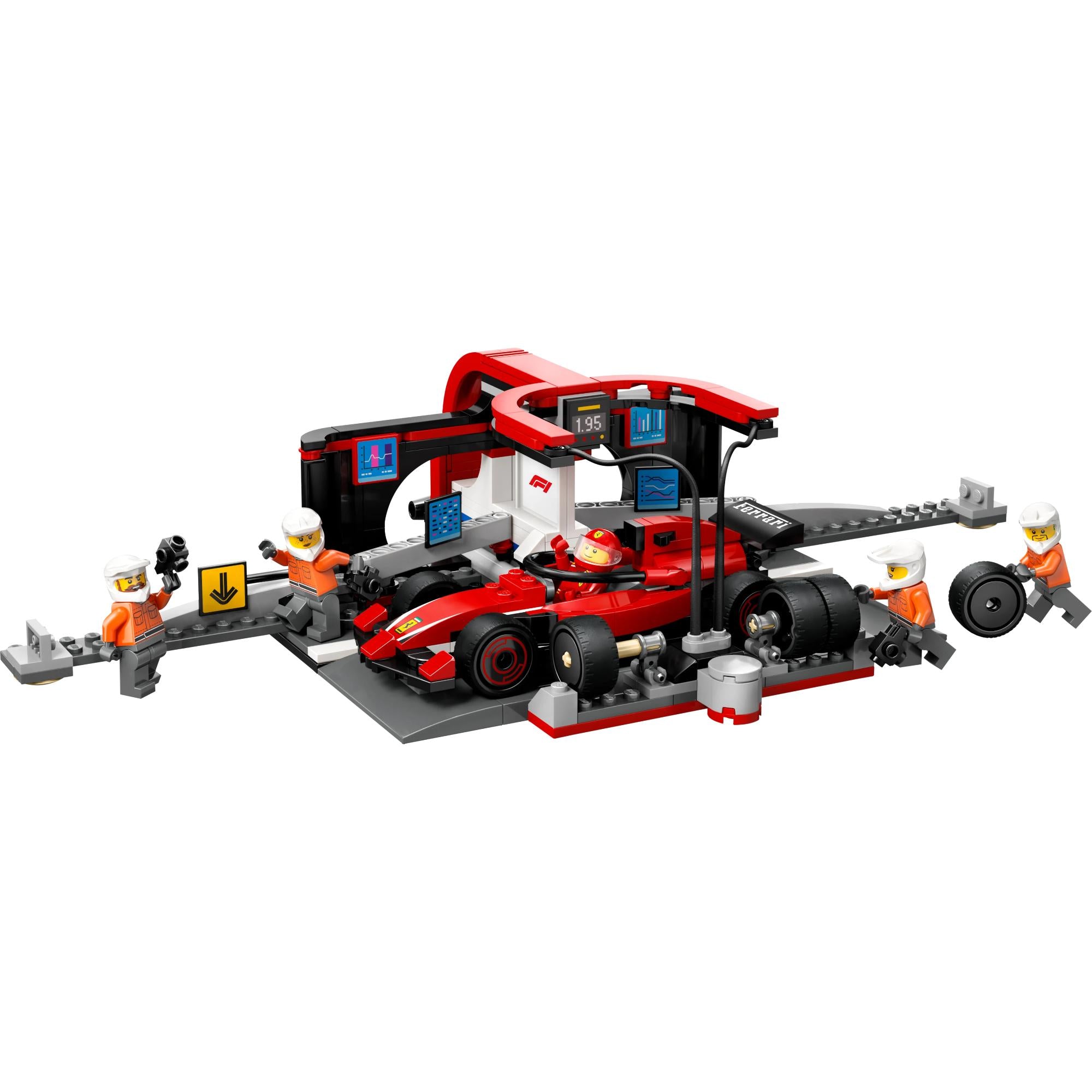 LEGO City: F1® Pit Stop & Pit Crew with Ferrari Car (60443)