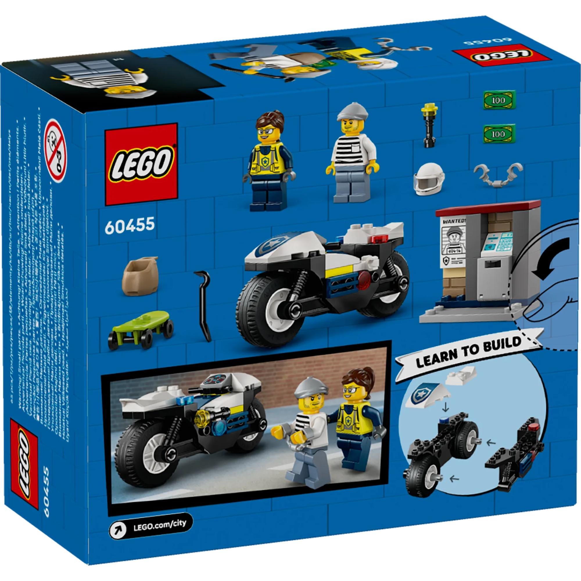 LEGO LEGO City: Police Motorcycle Chase (60455)