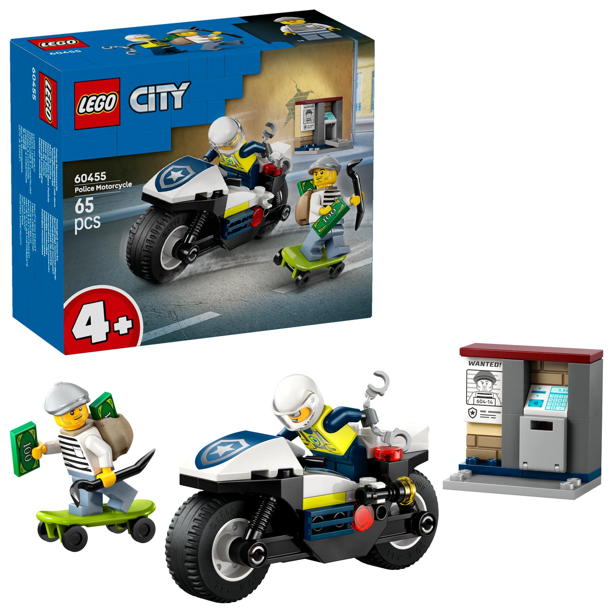 LEGO LEGO City: Police Motorcycle Chase (60455)