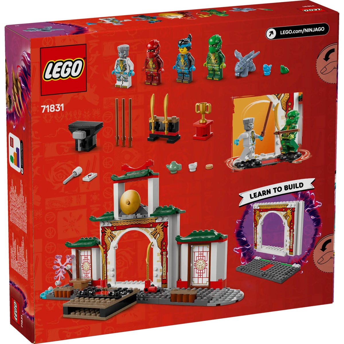 key’s LEGO Ninjago: Ninja Spinjitzu Temple (71831) – OG Singapore