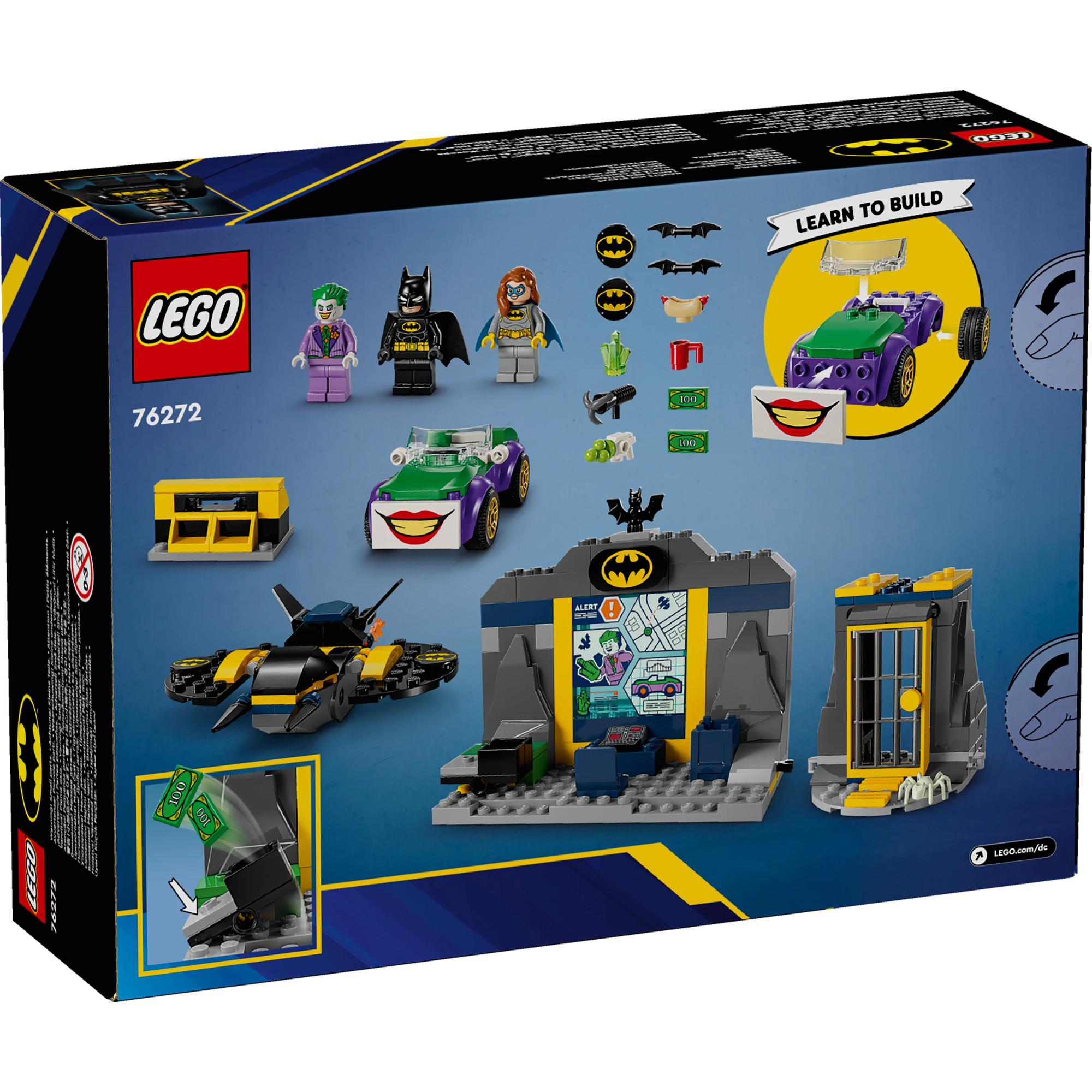 LEGO Super Heroes: The Batcave™ with Batman™, Batgirl™ and The Joker™ (76272)