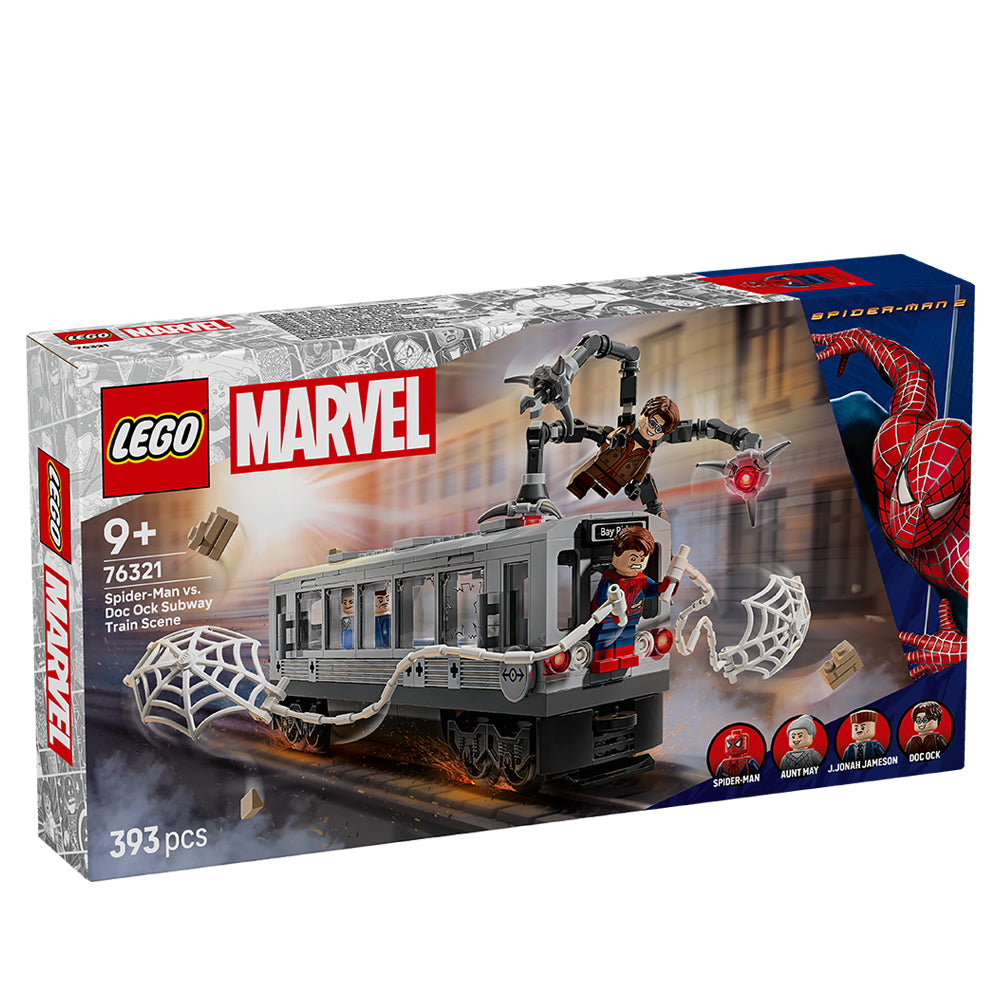 LEGO Marvel: Spider-Man vs. Doc Ock Subway Train Scen (76321)