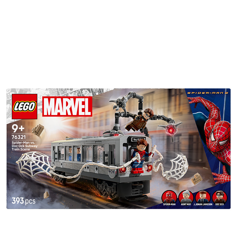 LEGO Marvel: Spider-Man vs. Doc Ock Subway Train Scen (76321)