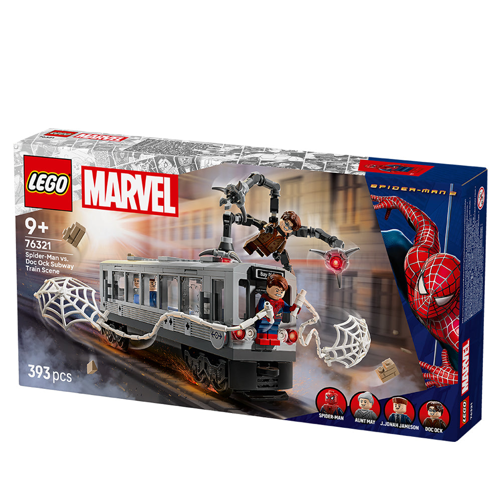 LEGO Marvel: Spider-Man vs. Doc Ock Subway Train Scen (76321)